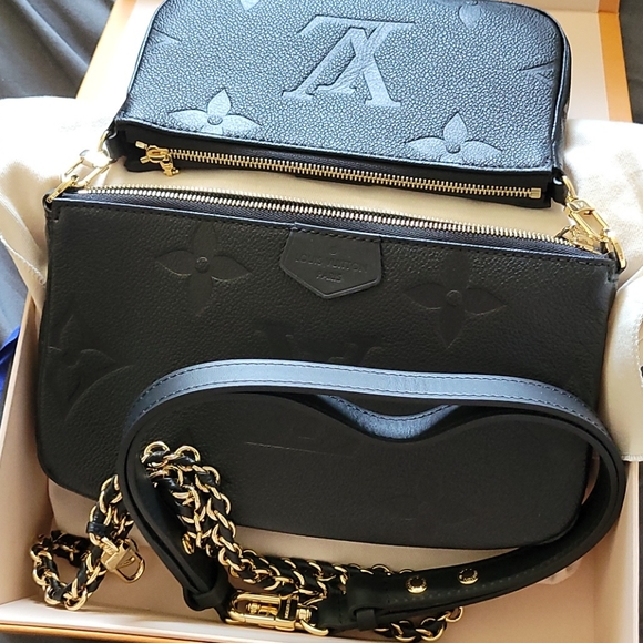 New Louis Vuitton Multi Pochette Black - Picture 3 of 4